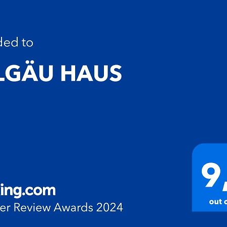 Allgaeu Haus ايسني ام الغو المظهر الخارجي الصورة